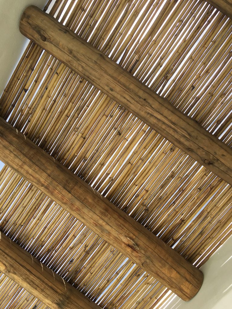 Used as a ceiling feature or to filter light, bamboo screens add a touch of natural elegance to any space.